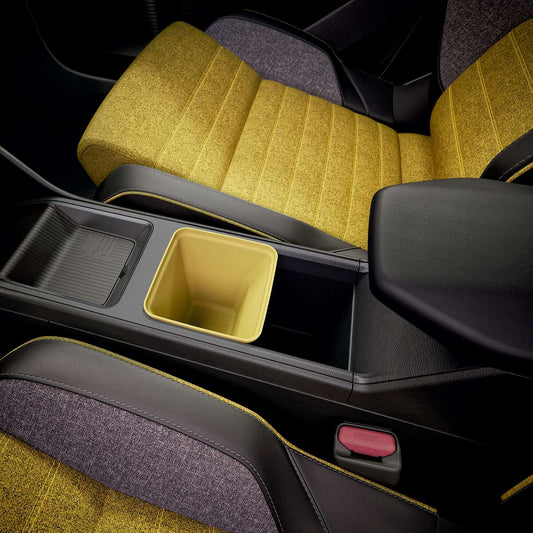 Genuine Renault 5 Yellow Box For Small Central Storage Compartment
