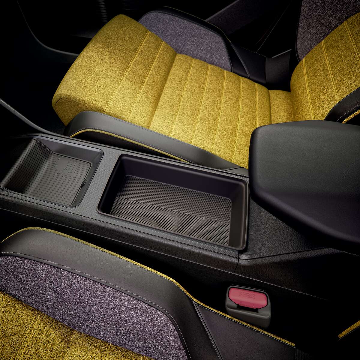 Genuine Renault 5 Black Box For Large Central Storage