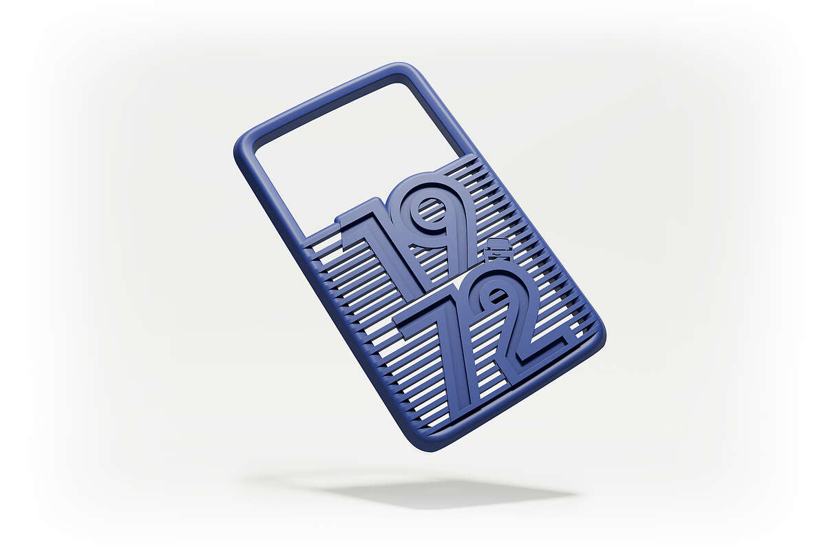 Genuine Renault 5 "1972" Blue Lid For Large Central Storage