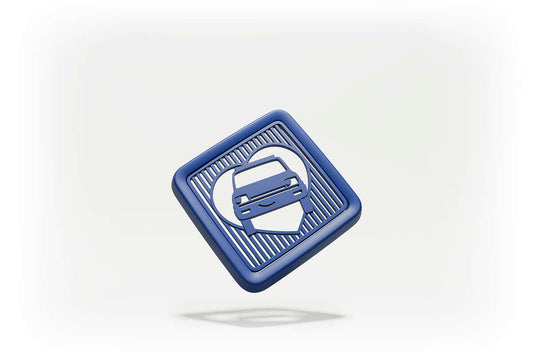 Genuine Renault 5 LoveR5 Blue Cover For Small Central Storage