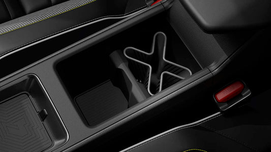 Genuine Renault 4 E-Tech Central Organiser Cross Grey