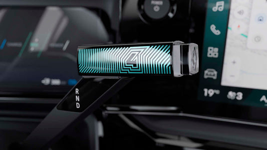 Genuine Renault 4 E-Tech E-Pop Shifter NumbeR4 Green