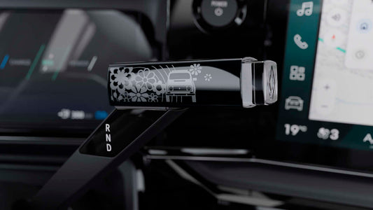 Genuine Renault 4 E-Tech FloweR4 E-Pop Shifter in Silver