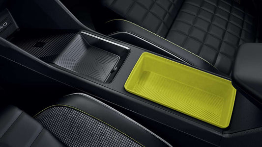 Genuine Renault 4 E-Tech Yellow Box For Large Central Storage Compartment