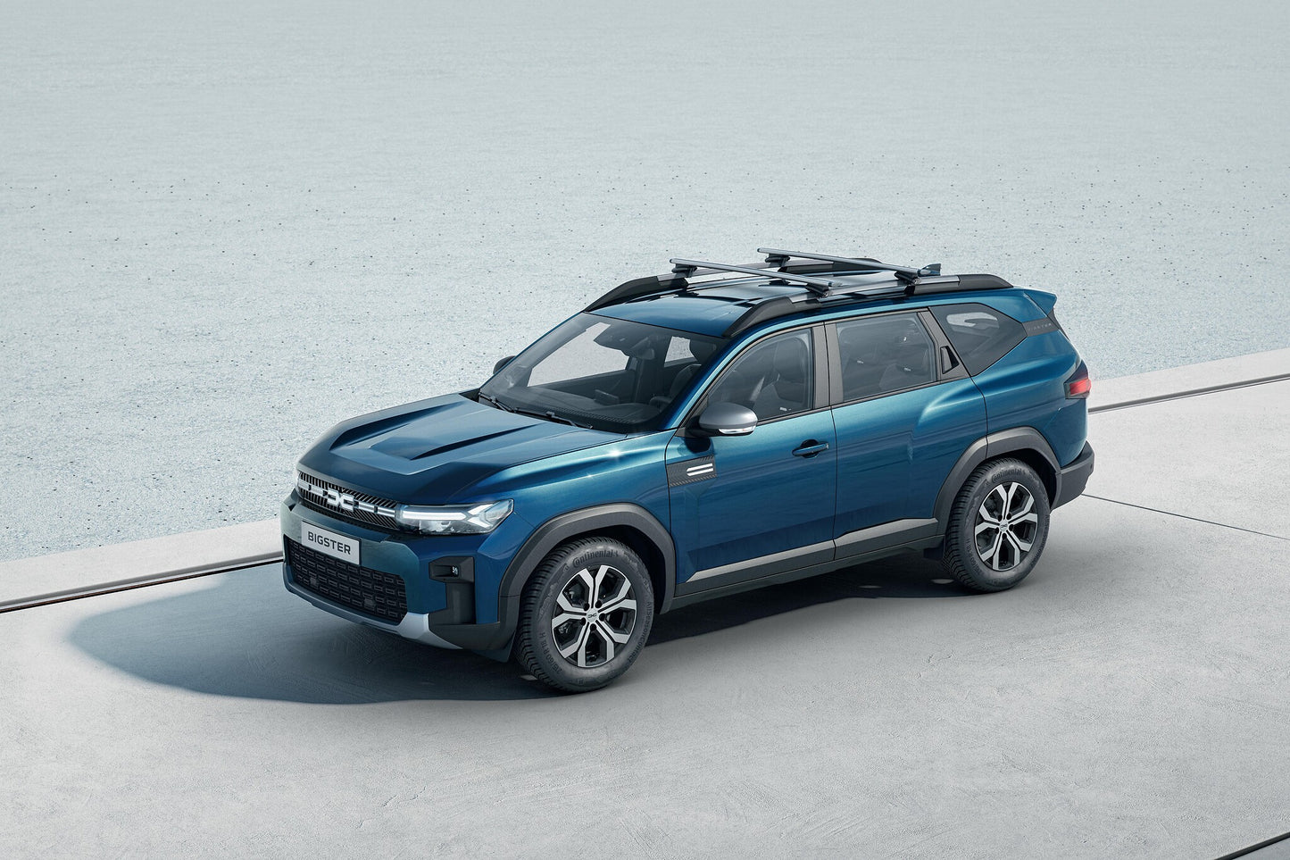 Genuine Dacia Bigster Roof Bars For Fixed Longitudinal Rails