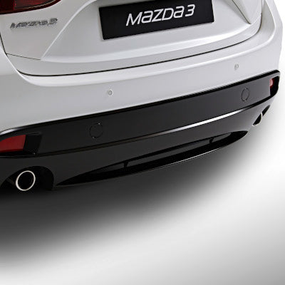 Genuine Mazda 3 Rear Under Skirt - Brilliant Black