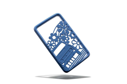 Genuine Renault 4 E-Tech Blue FloweR4 Lid For Large Central Storage Compartment