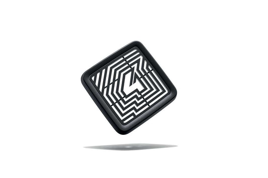 Genuine Renault 4 E-Tech NumbeR4 Grey Red Cover For Small Central Storage