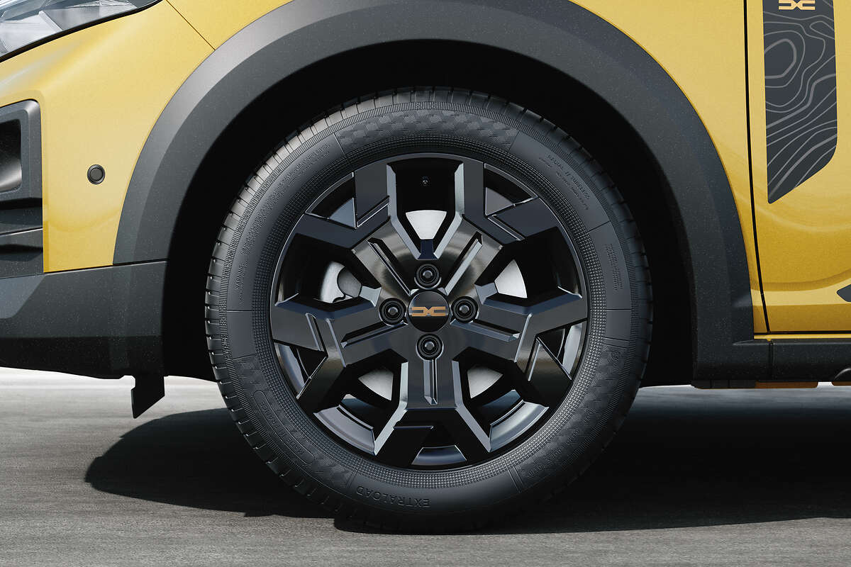 Genuine Dacia Sandero 16-Inch TAMIA Black Alloy Wheel Rim