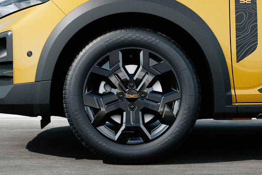 Genuine Dacia Sandero 16-Inch TAMIA Black Alloy Wheel Rim