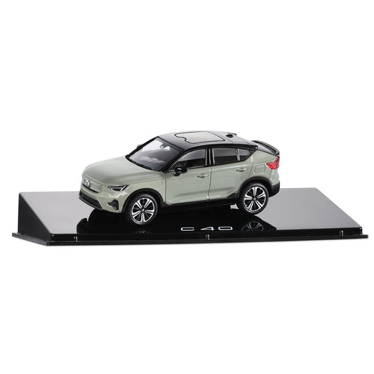 Genuine Volvo C40 1:43 Scale Model, Sage Green
