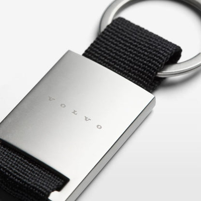 Genuine Volvo Key Chain, Black