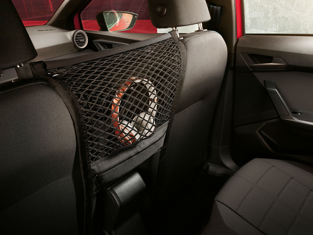 Genuine Seat Ibiza Net Between Seats - Black