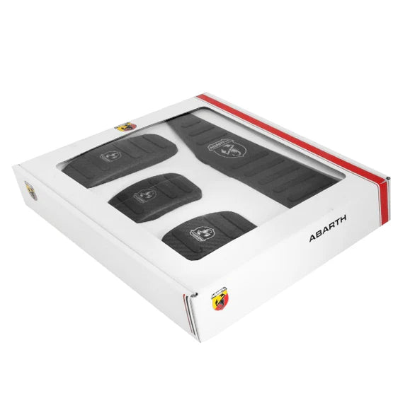 Genuine Abarth 500 Carbon Sports Pedals - LHD, Manual Transmission
