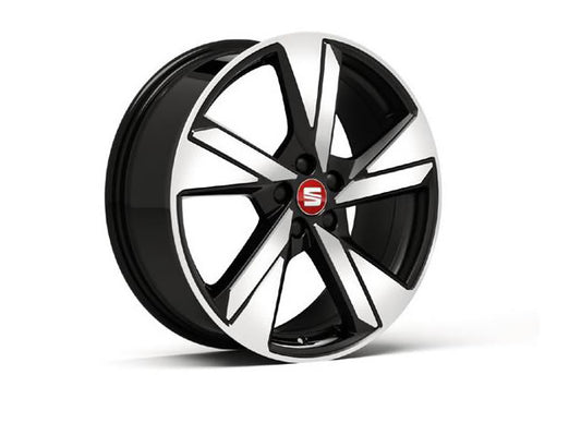 Genuine Seat Ibiza Desire Red Hub Cap