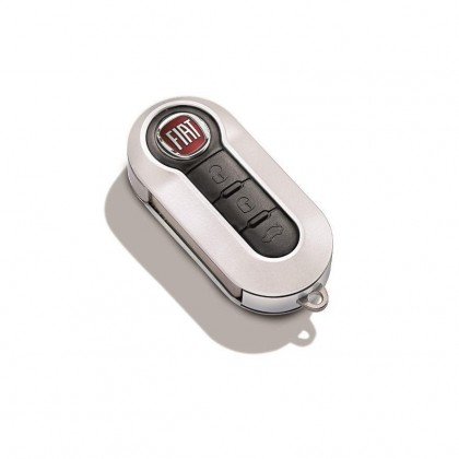 Genuine Fiat Panda Key Cover - Pearl White