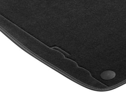 Genuine Fiat 500 Carpet Floor Mats, Black Trim