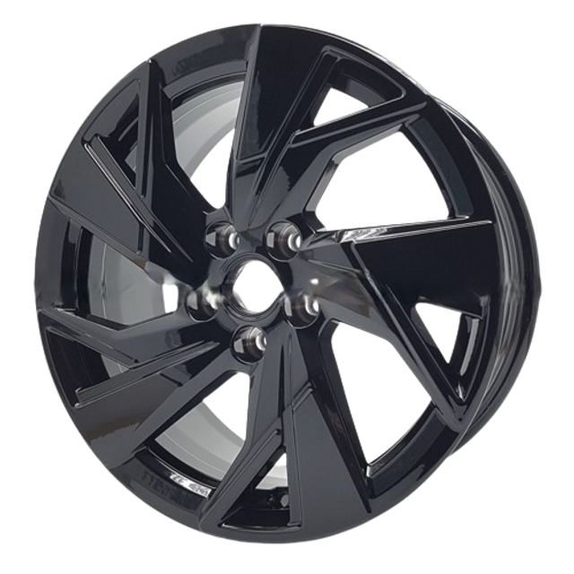 Genuine Vauxhall Astra L 17" Kadett Onyx Black Alloy Wheel
