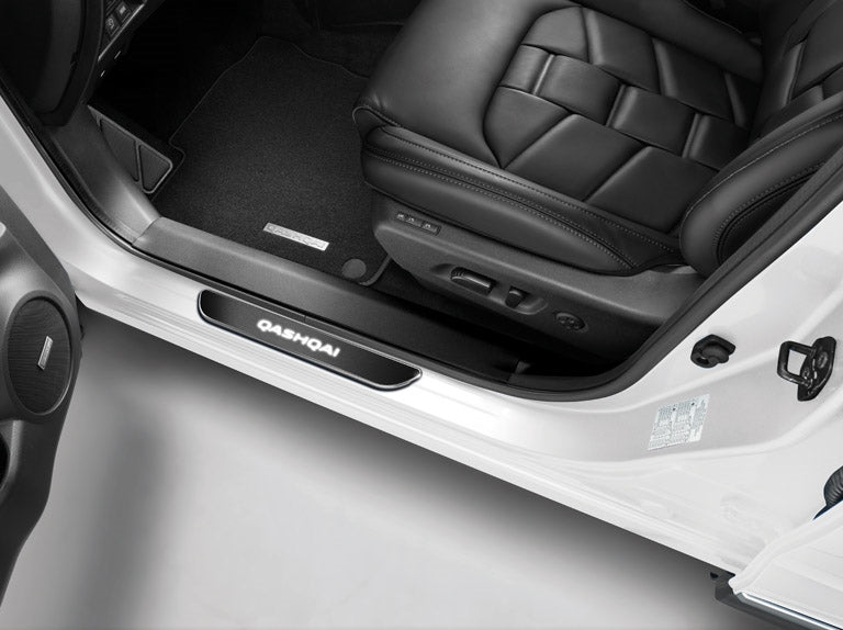 Genuine Nissan Qashqai Illuminated Black Sill Guards