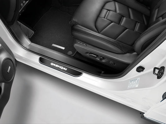 Genuine Nissan Qashqai Illuminated Black Sill Guards