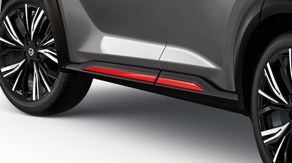 Genuine Nissan Juke Side Finishers - Red