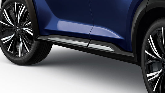 Genuine Nissan Juke Side Finishers - Dark Silver