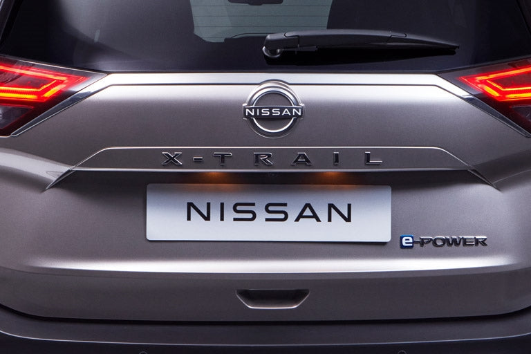 Genuine Nissan X-Trail Trunk Upper Finisher (Chrome)