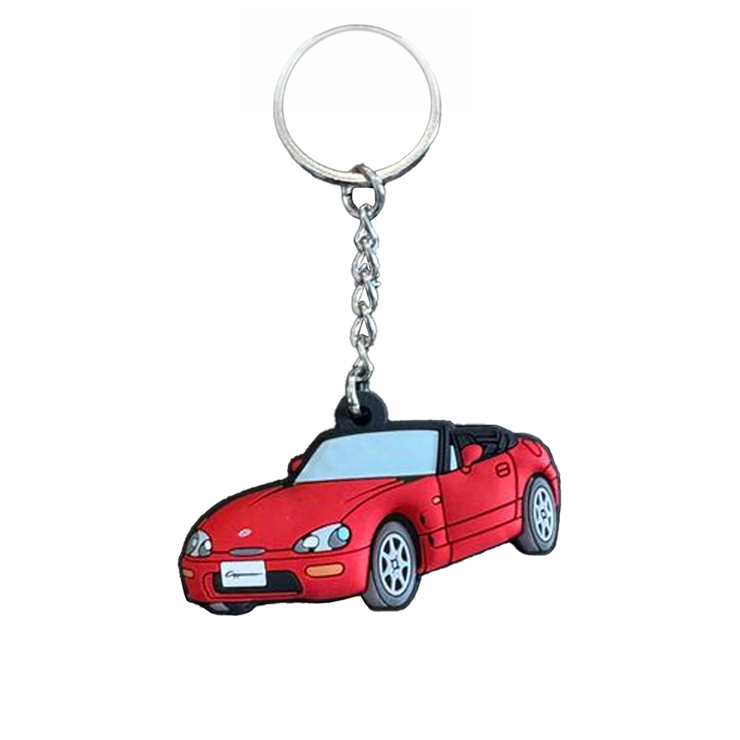 Genuine Suzuki Cappuccino Rubber Key Ring