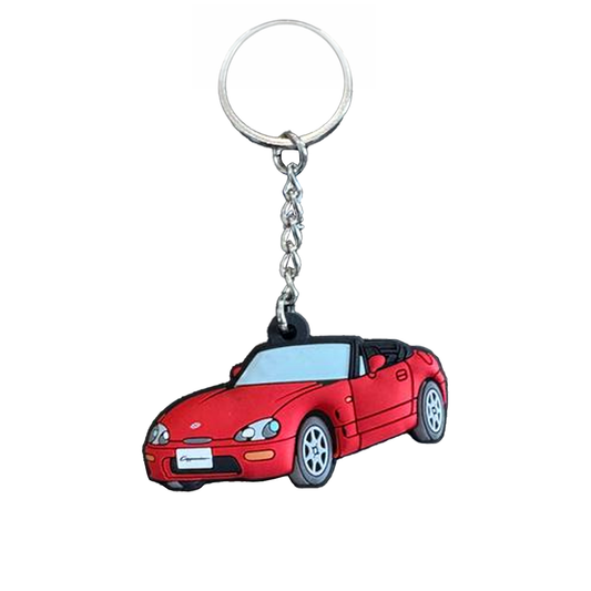 Genuine Suzuki Cappuccino Rubber Key Ring