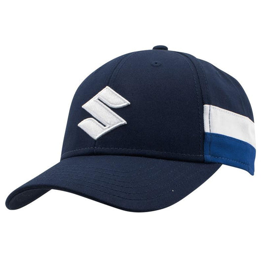 Genuine Suzuki Team Blue Cap Tricolour