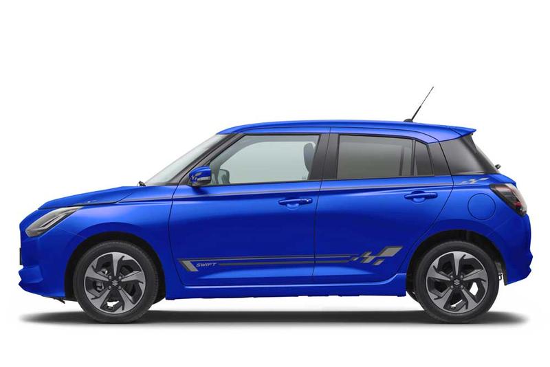 Genuine Suzuki Swift Body Decal Set, Casual Sport Grey