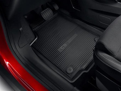 Genuine Citroen C3 Rubber Floor Mats, Front And Rear