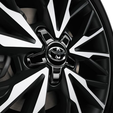 Genuine Toyota CH-R Centre Cap, Gloss Black