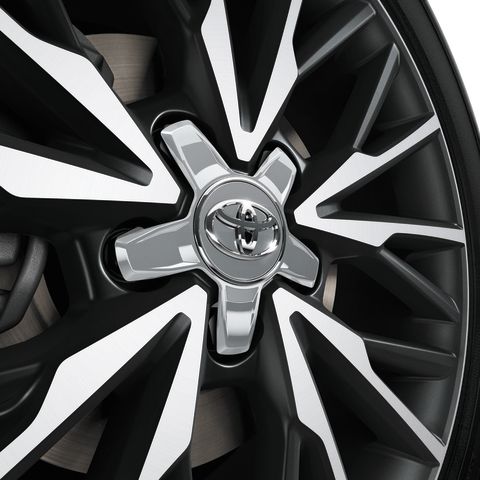 Genuine Toyota CH-R Centre Cap, Silver