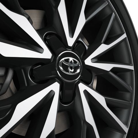 Genuine Toyota CH-R Centre Cap, Matte Black