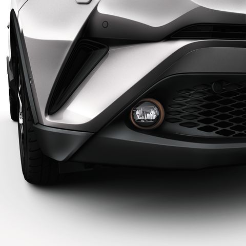 Genuine Toyota C-HR Fog Lamp Surrounds, Dark Brown Pearl/Sunset Bronze 4U3
