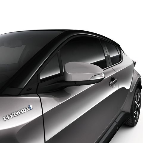 Genuine Toyota CH-R Mirror Covers, Metallic