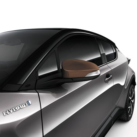 Genuine Toyota CH-R Mirror Covers, Brown