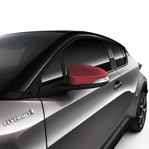 Genuine Toyota CH-R Mirror Covers, Red