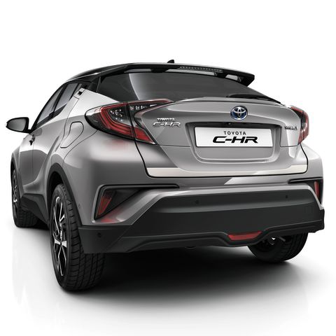 Genuine Toyota C-HR Lower Boot Garnish, White 058