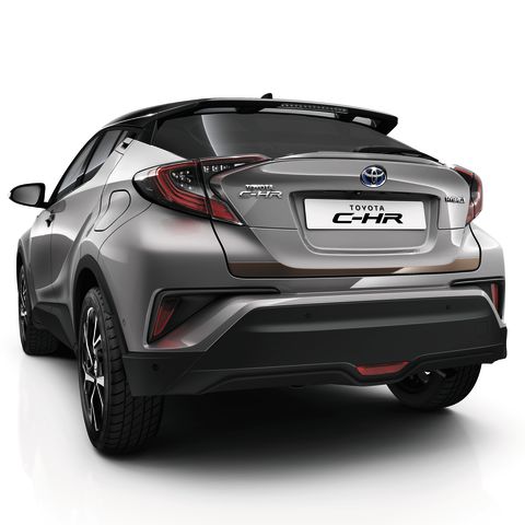 Genuine Toyota C-HR Lower Boot Garnish, Dark Brown Pearl/Sunset Bronze 4U3