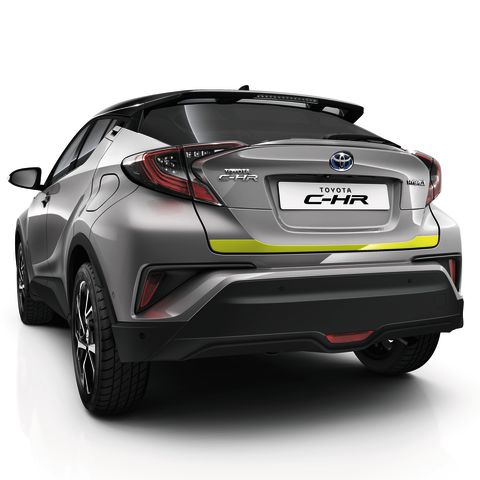 Genuine Toyota C-HR Lower Boot Garnish, Lime Green