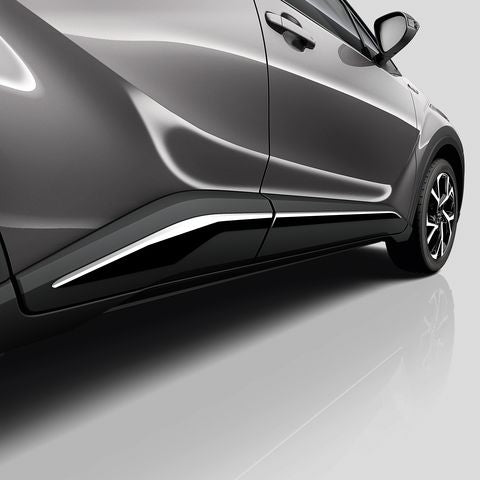 Genuine Toyota C-HR Side Door Garnish Trims, Chrome