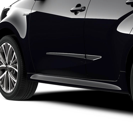Genuine Toyota Yaris Side Sills - Chrome