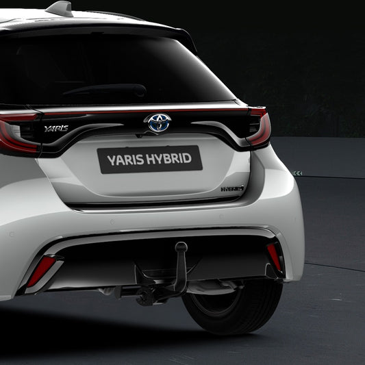 Genuine Toyota Yaris Rear Lower Boot Garnish - 202 Black