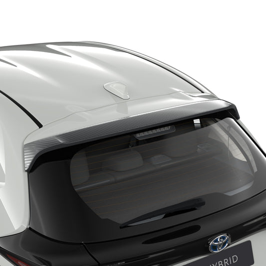 Genuine Toyota Yaris Rear Spoiler - Carbon Look