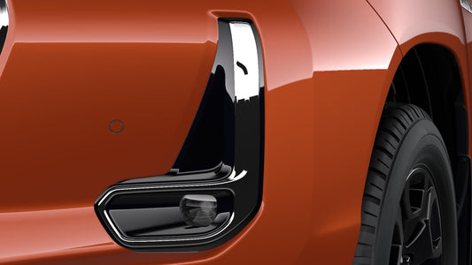 Genuine Toyota Hilux Chrome Foglamp Surround