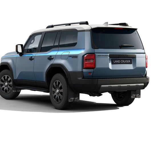 Genuine Toyota Land Cruiser Mud Flaps, Front And Rear