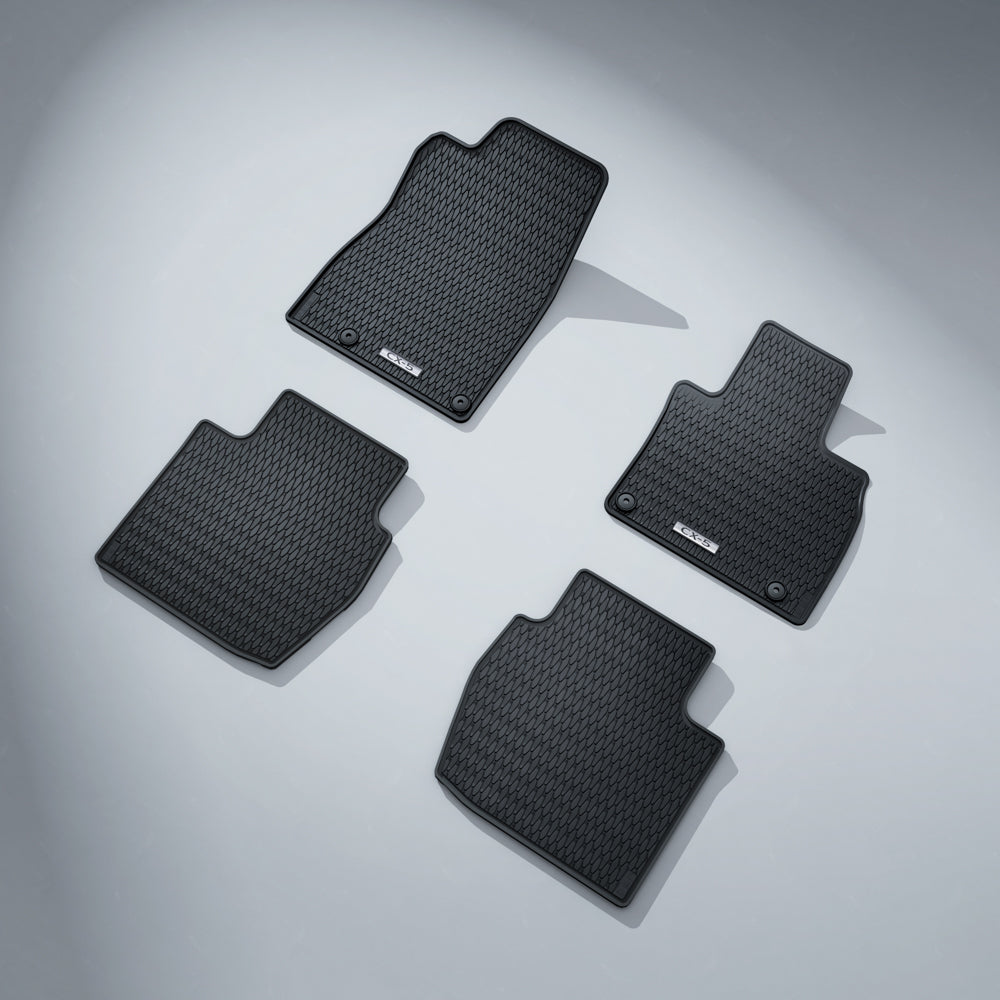 Genuine Mazda CX-5 All Weather Mats - Rubber RHD