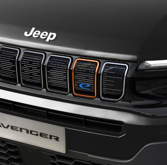 Genuine Jeep Avenger Front Grille Ring Shell - Orange Fizz